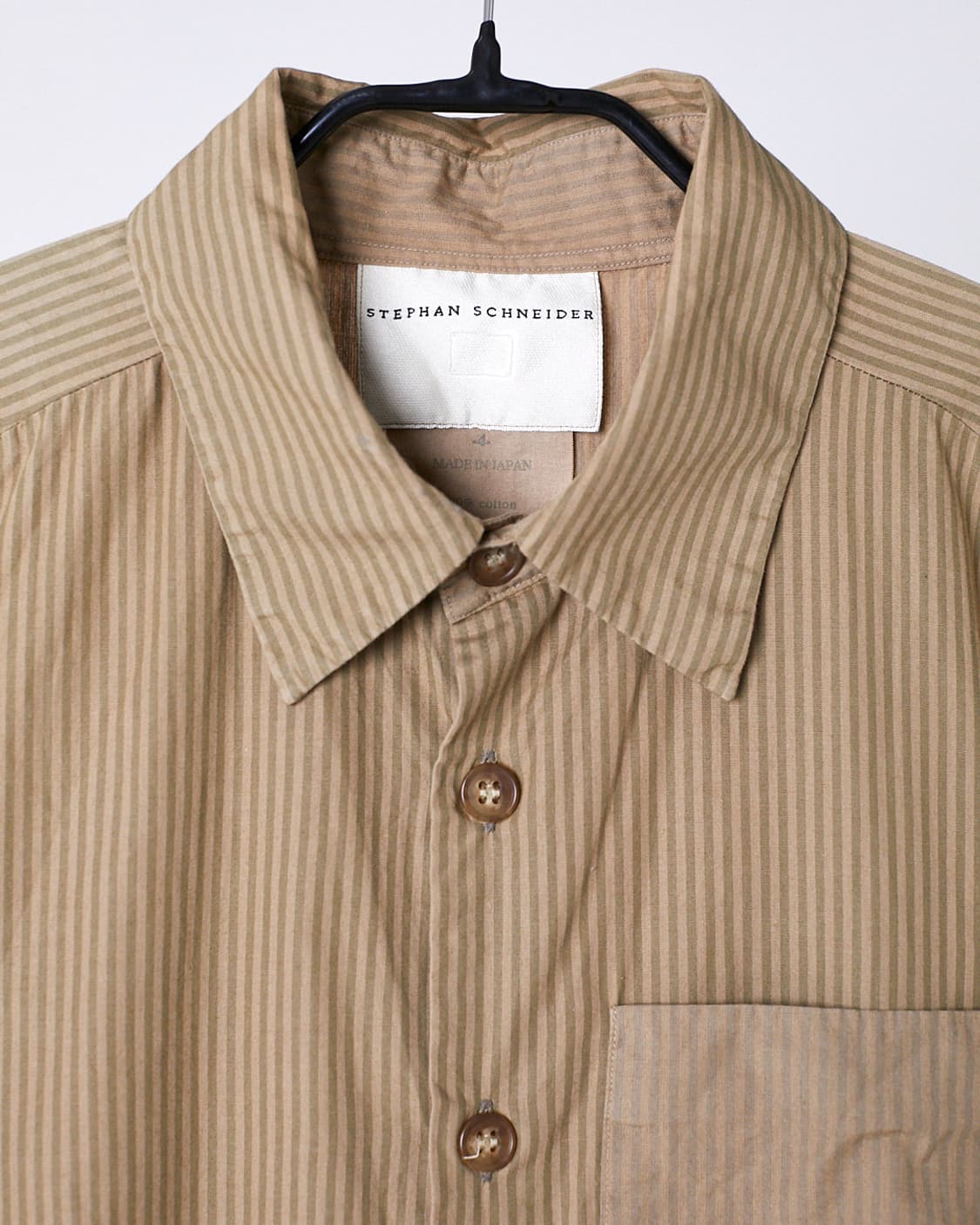 Stripe Short Sleeve Shirts 상품이미지1
