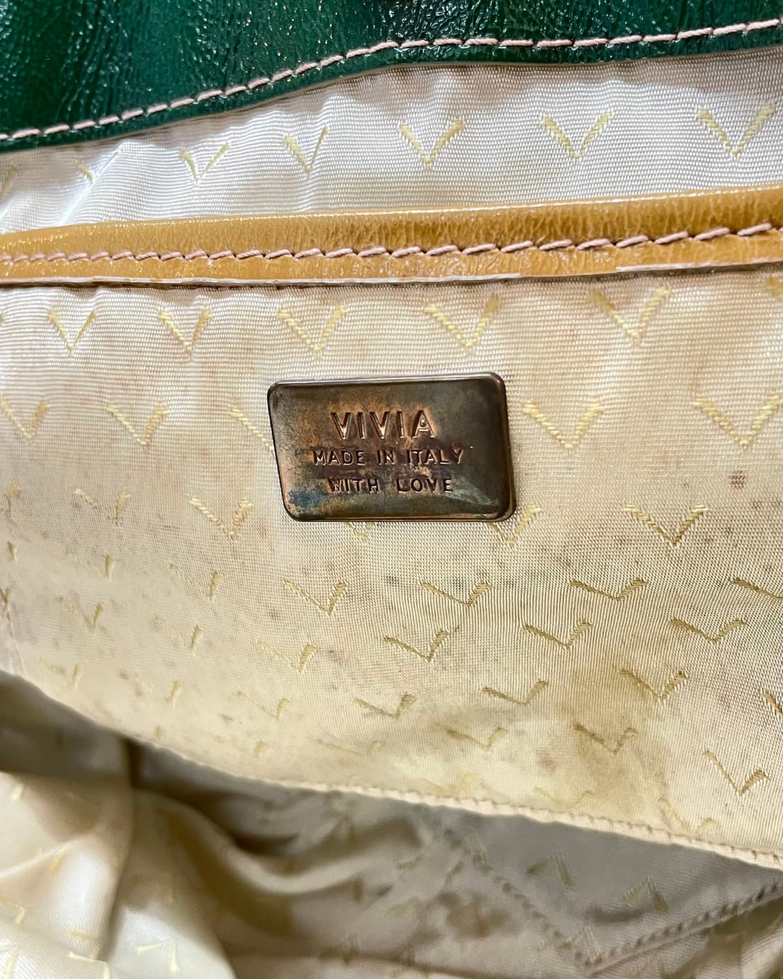 VIVIA 레더 토트백 (MADE IN ITALY) 상품이미지4