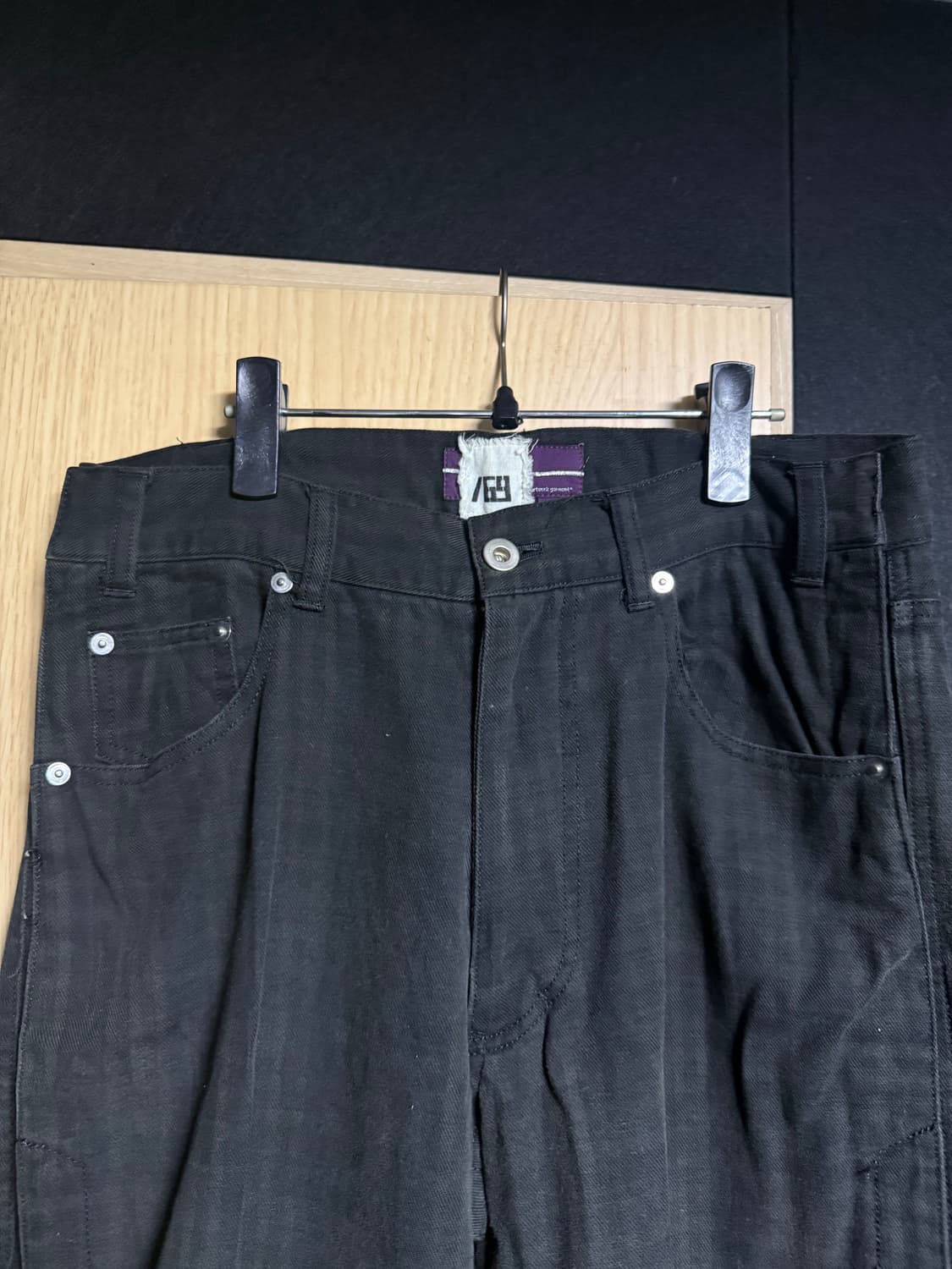 그런지 오픈 팬츠 상품이미지2