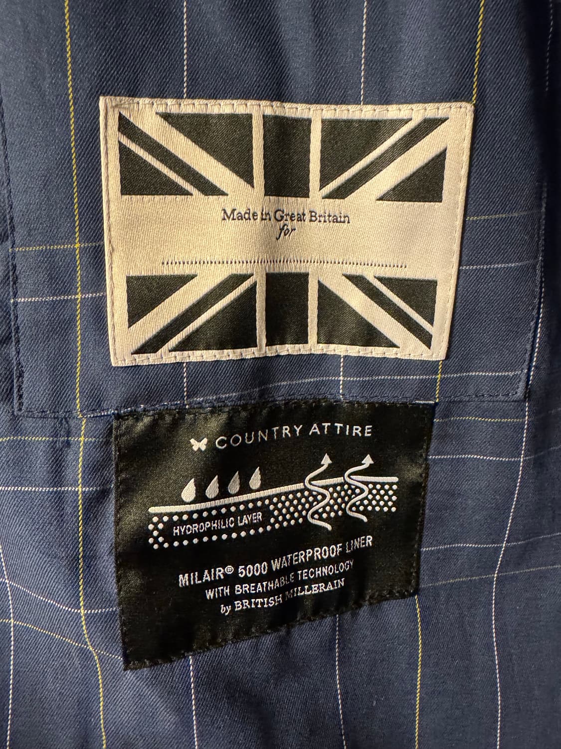 영국브랜드 country attire 파이어맨 왁스자켓/코트 새제품 상품이미지4