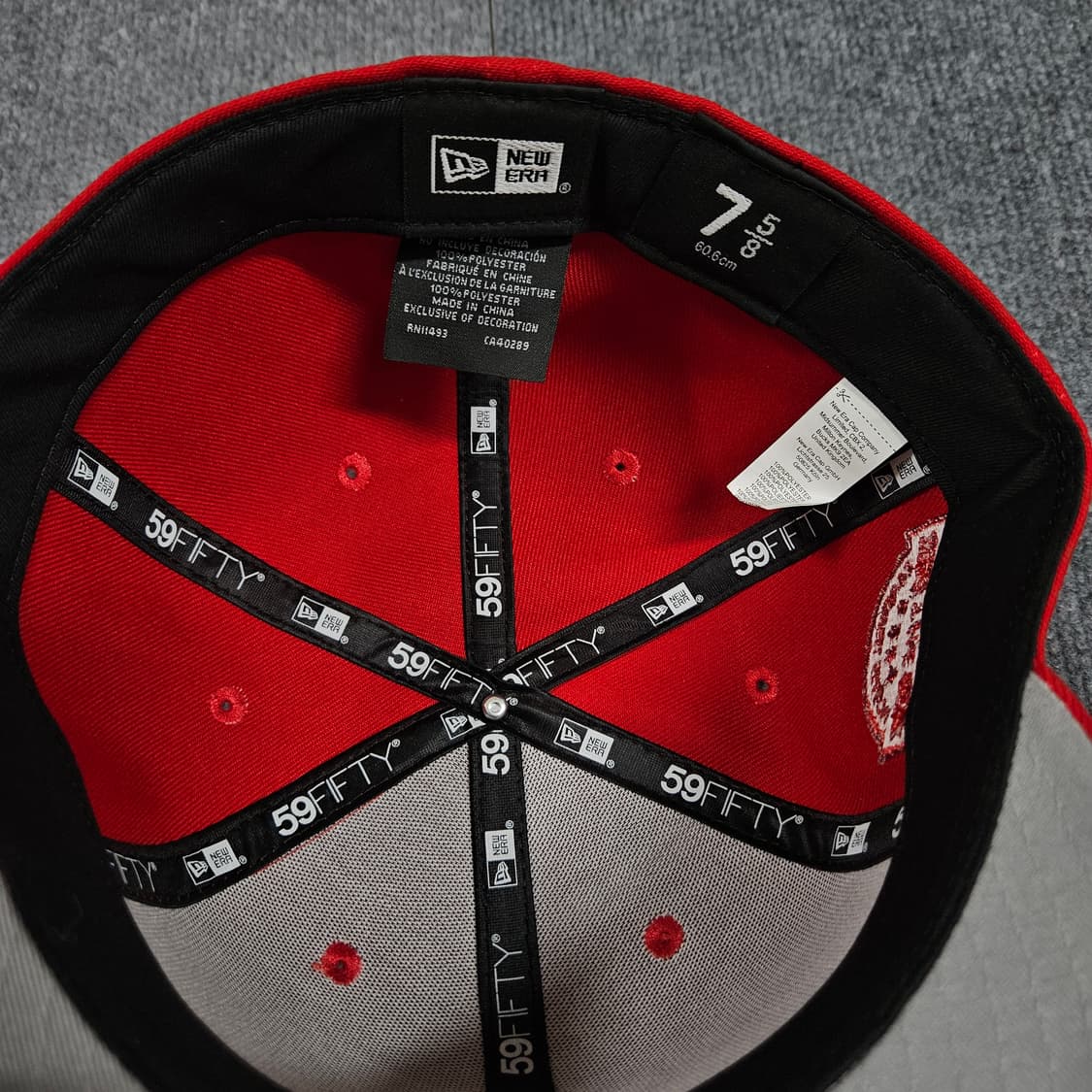 뉴에라 디트로이트 레드윙스 joe 모자(급처) 상품이미지5