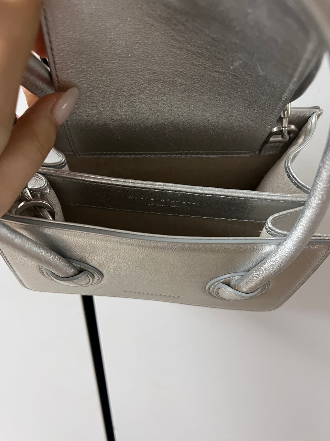 마지셔우드 미니 백 실버 상품이미지2