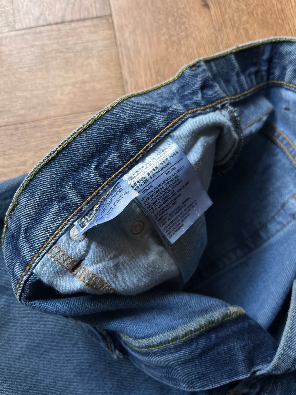 [40]리바이스 517 미디엄블루 플레어진 F8 상품이미지6