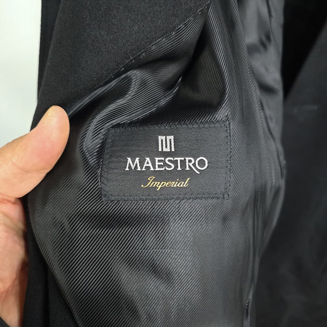 마에스트로 임페리얼 울 캐시미어 싱글코트 105 상품이미지6