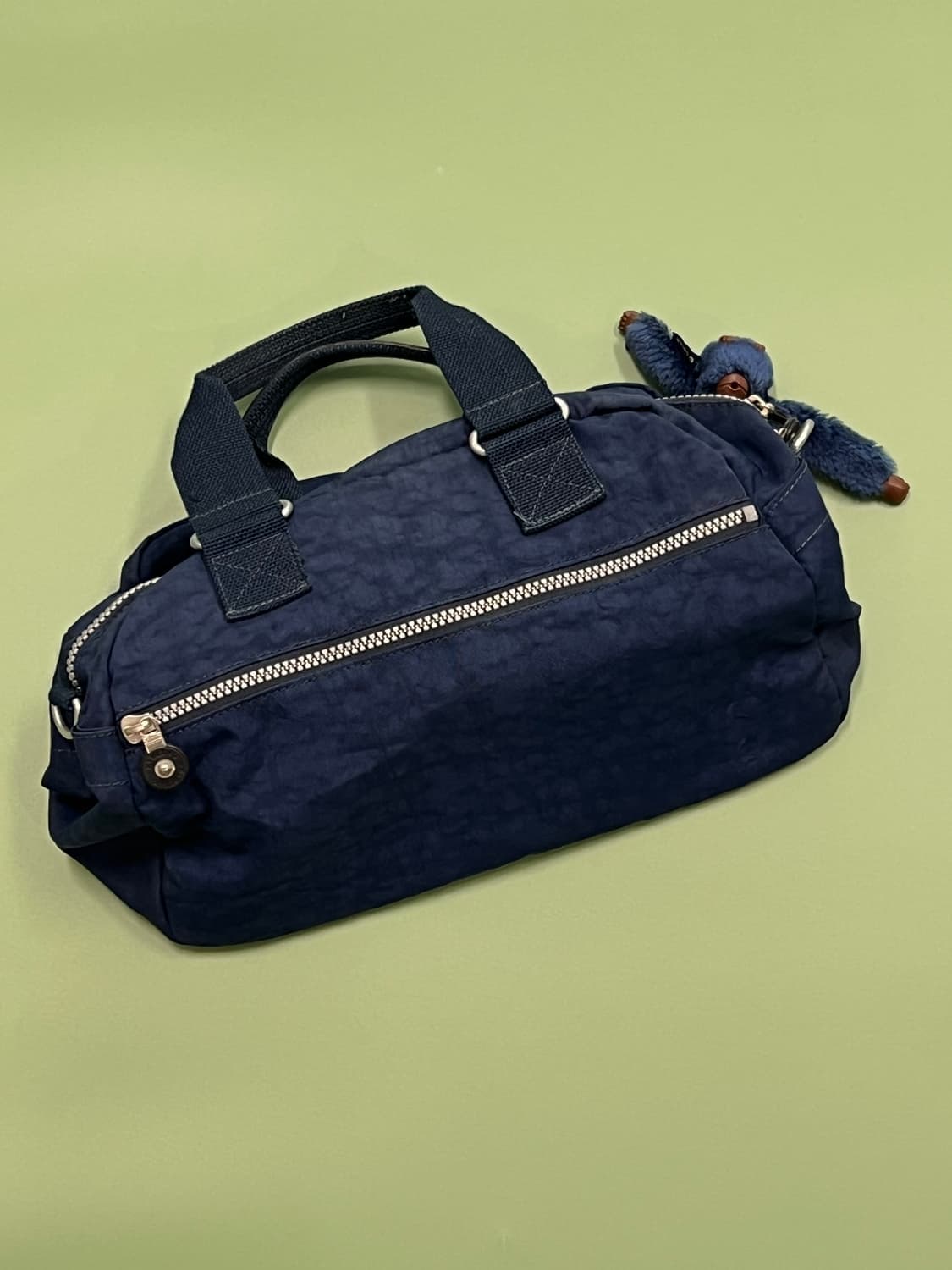 (OS) 키플링 투포켓 토트백 네이비 상품이미지4