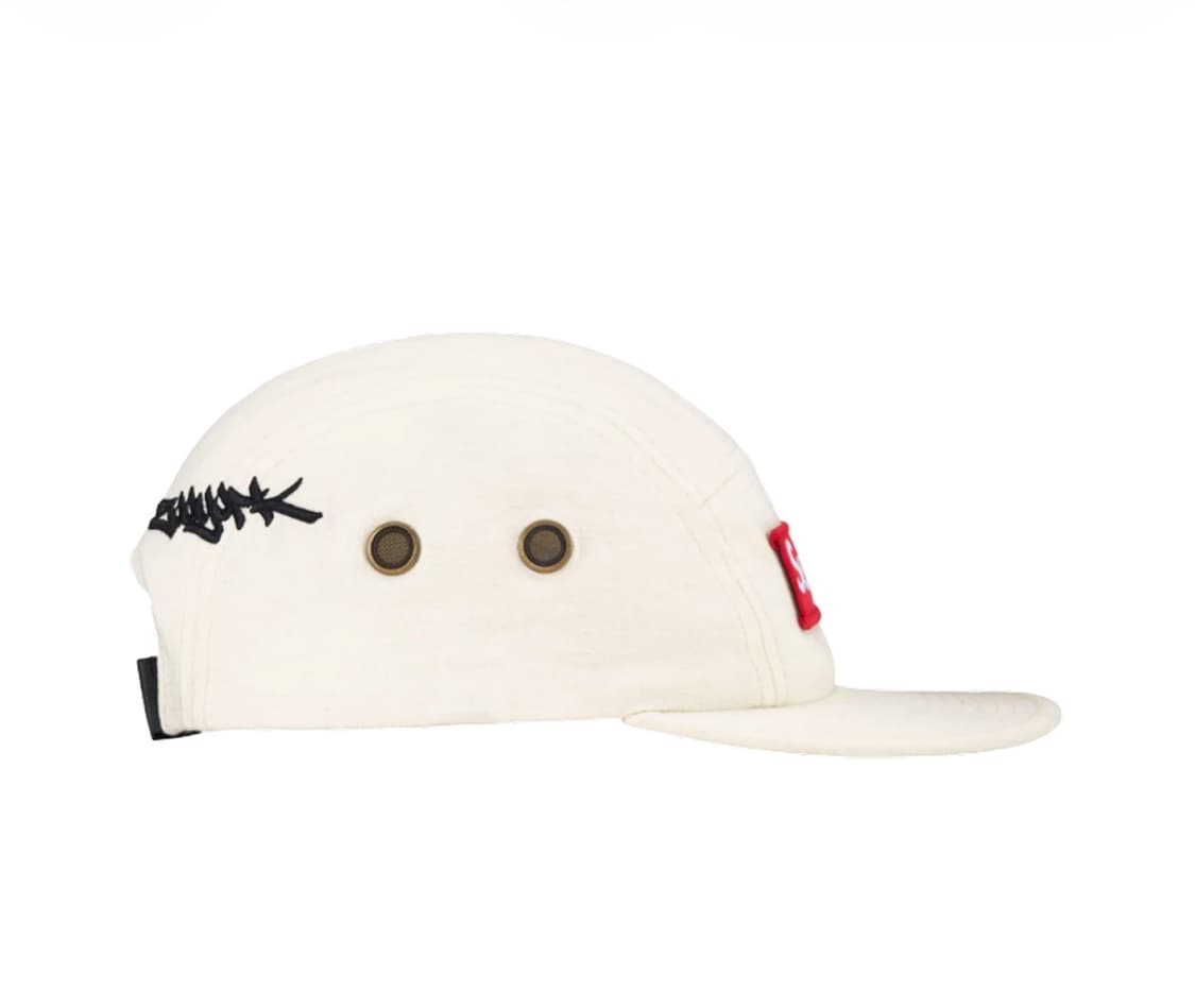 슈프림 x 주욕 캠프캡 화이트 - 25SS 상품이미지2