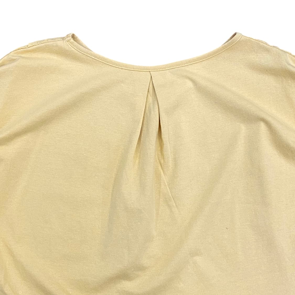 Printed Pintuck Yellow Top  상품이미지7