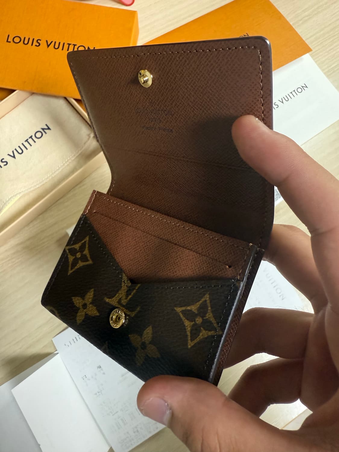 루이비통 모노그램 엔벨로프 비즈니스 카드지갑 M63801 상품이미지3