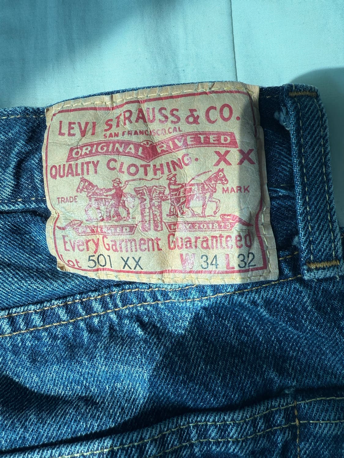 리바이스 501xx lvc 34/32 상품이미지3