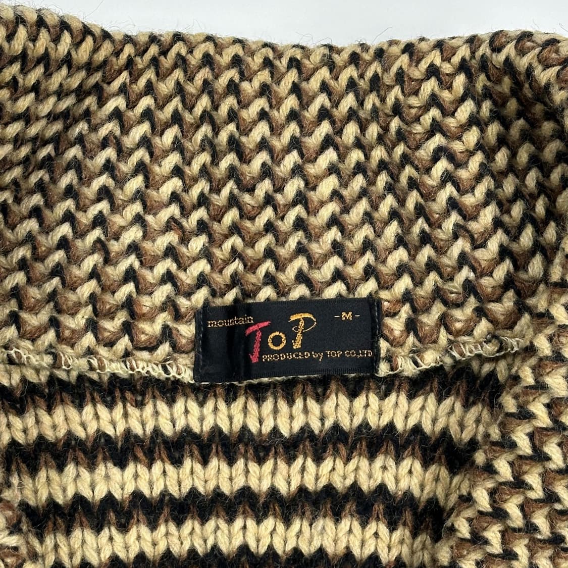 VTG 빈티지 재팬 노르딕 숄카라 가디건 (M) 상품이미지4