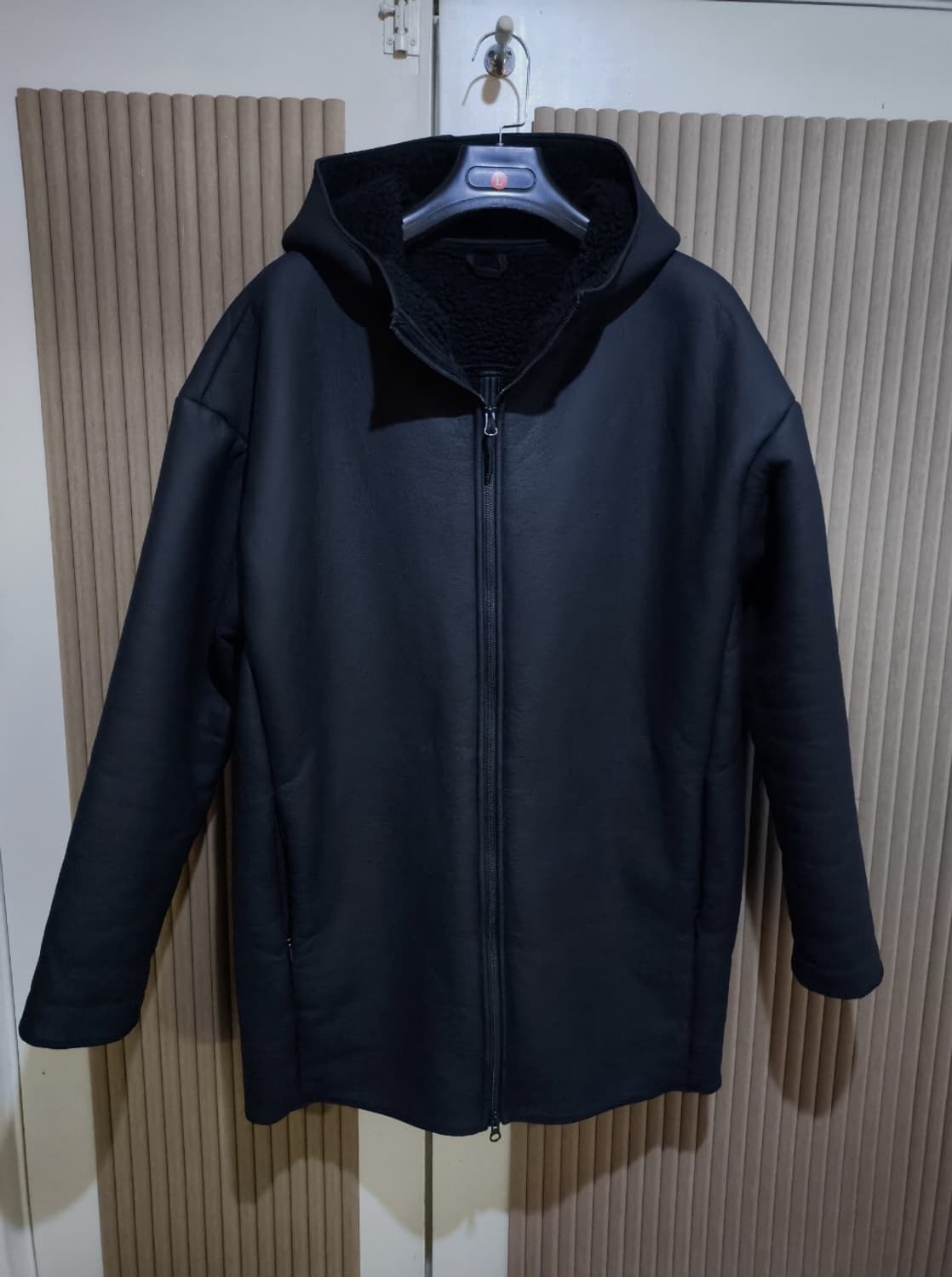 95 L 노스페이스 후드 무스탕 상품이미지1