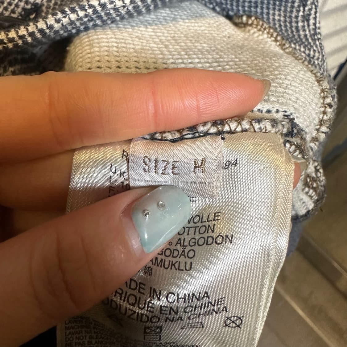 디젤 니트 가디건 자켓 래글런 와플 텍스쳐 스트치 디테일 네이비 상품이미지7