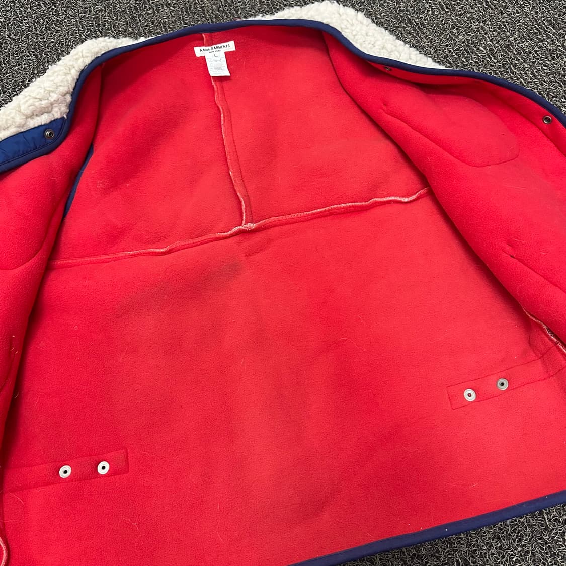 A. Blue Garments wool vest 울 베스트 L 상품이미지7