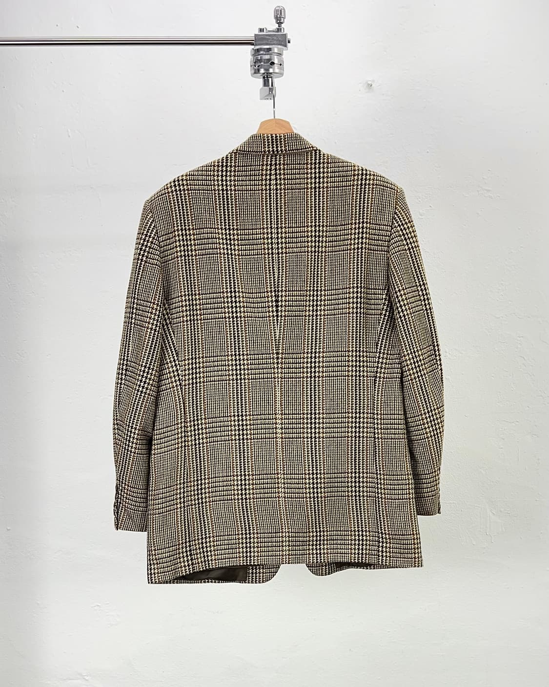 구찌 하운드투스 체크 2b 테일러드 블레이저 자켓 상품이미지6