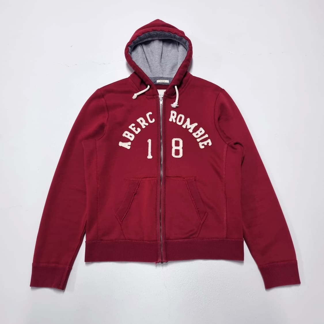 빈티지 아베크롬비 머슬핏 후드 집업 - M 상품이미지1