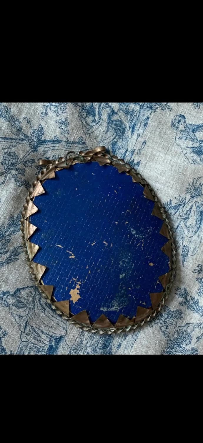 앤틱 브라스 오발액자  상품이미지2