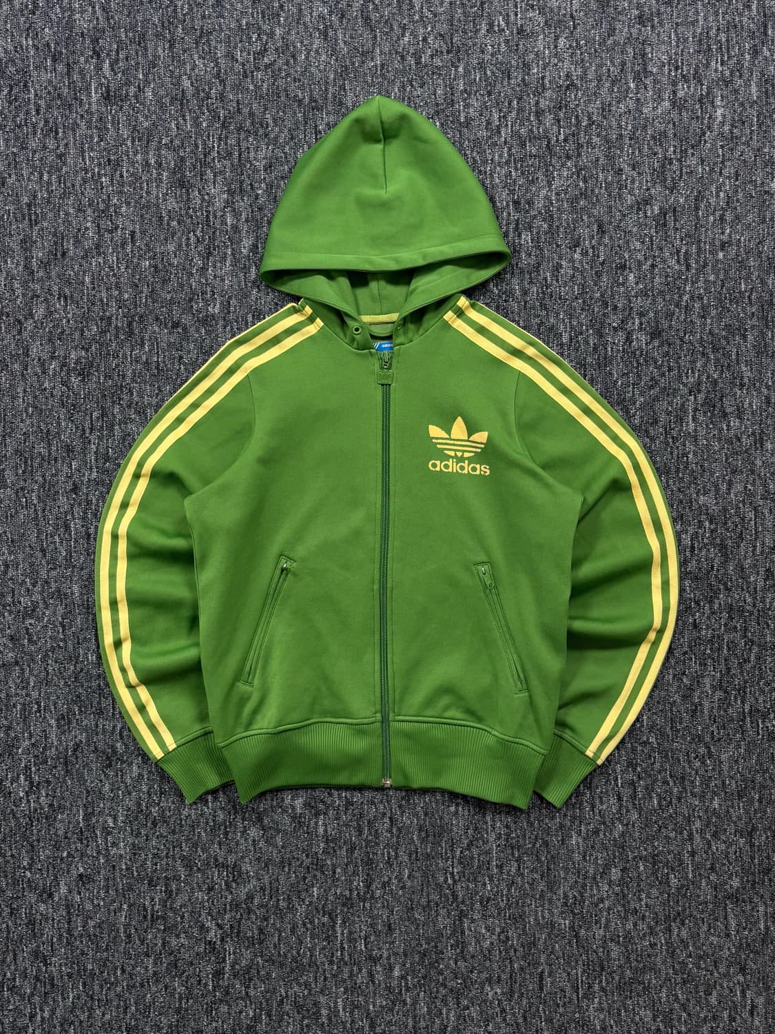 아디다스 그린 후드집업 상품이미지4