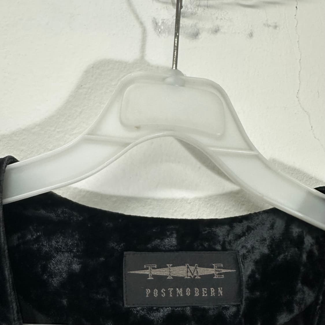 우먼M 타임 블랙 벨벳 롱 가디건 상품이미지4