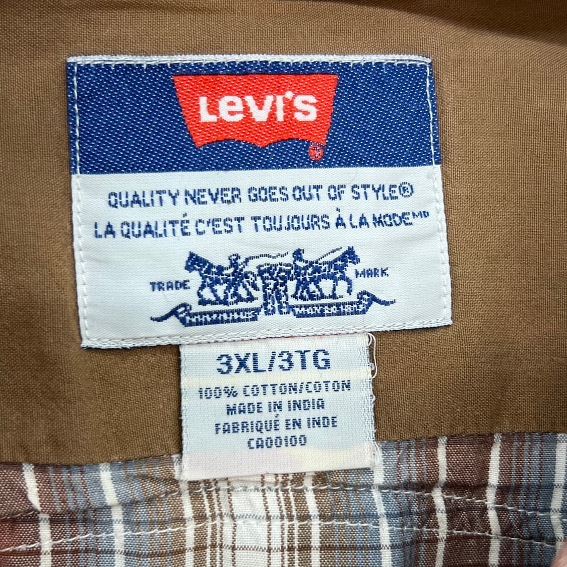 리바이스 투포켓 체크 셔츠 r2888 상품이미지6