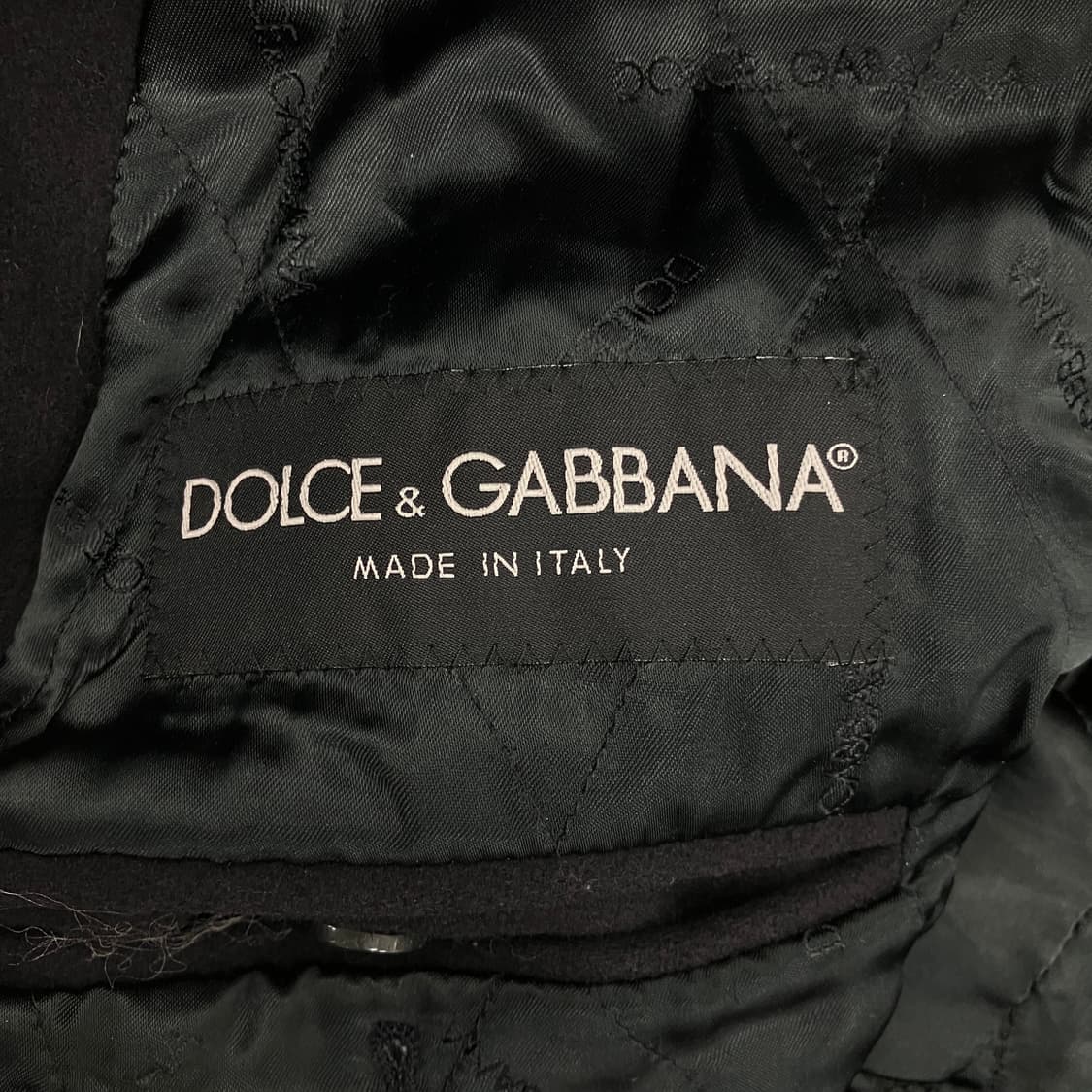 돌체앤가바나 블랙 피코트 50 상품이미지4