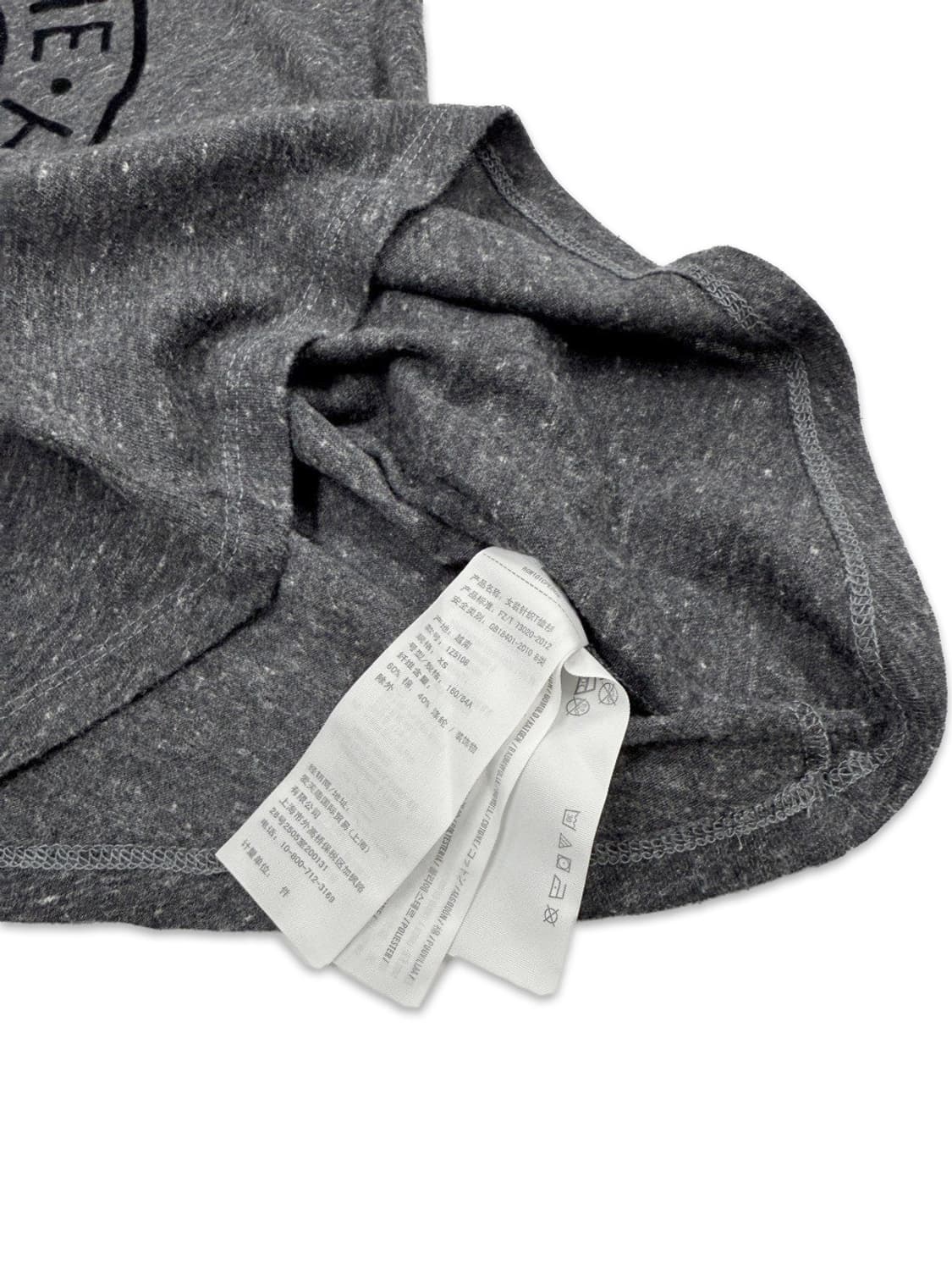 빈티지 아베크롬비 그레이 로고 반팔티 상품이미지4