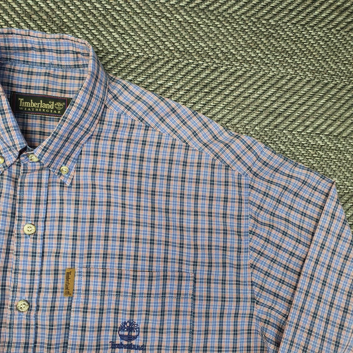 팀버랜드 오버핏 셔츠 남방 남자110 상품이미지3