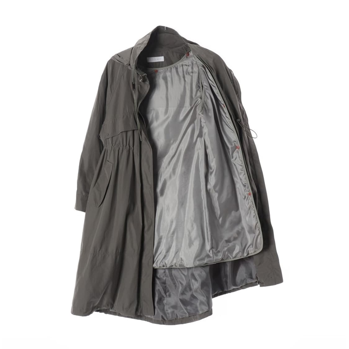 올리브데올리브 후드 스트링 롱 야상 점퍼 89 상품이미지2