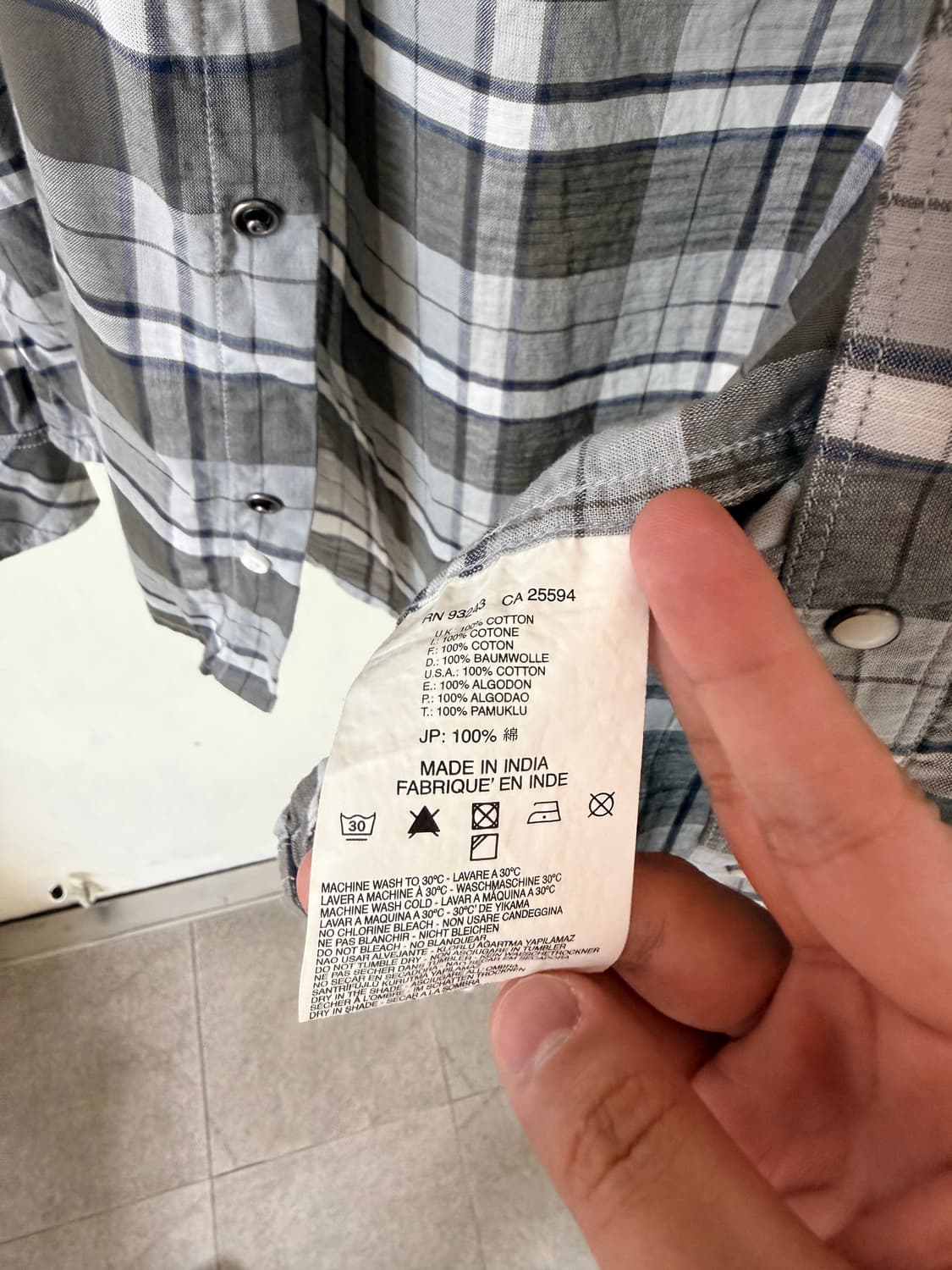 디젤 웨스턴 셔츠 상품이미지6