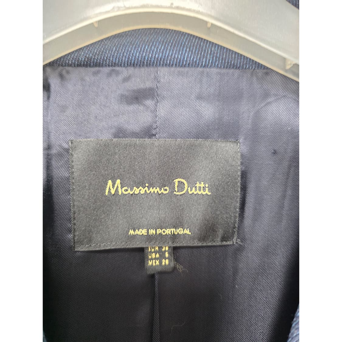 택포_ 마시모두띠 네이비 여성 자켓 M 상품이미지2