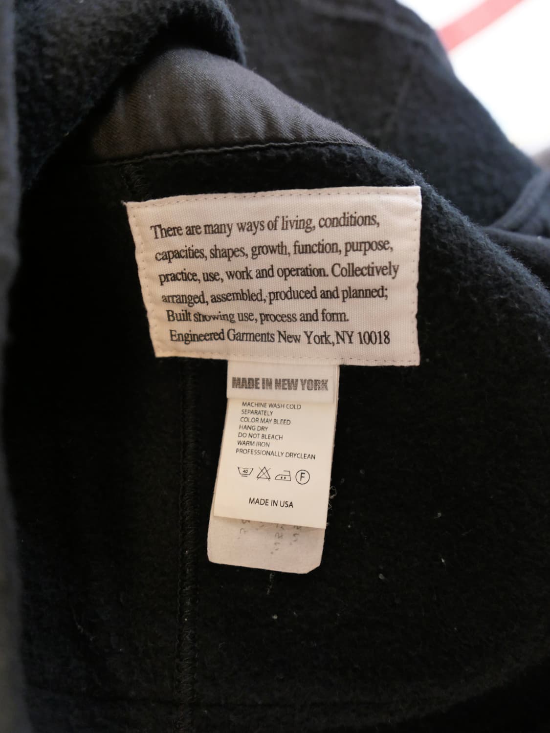 엔지니어드 가먼츠 스웨트 자켓 상품이미지6