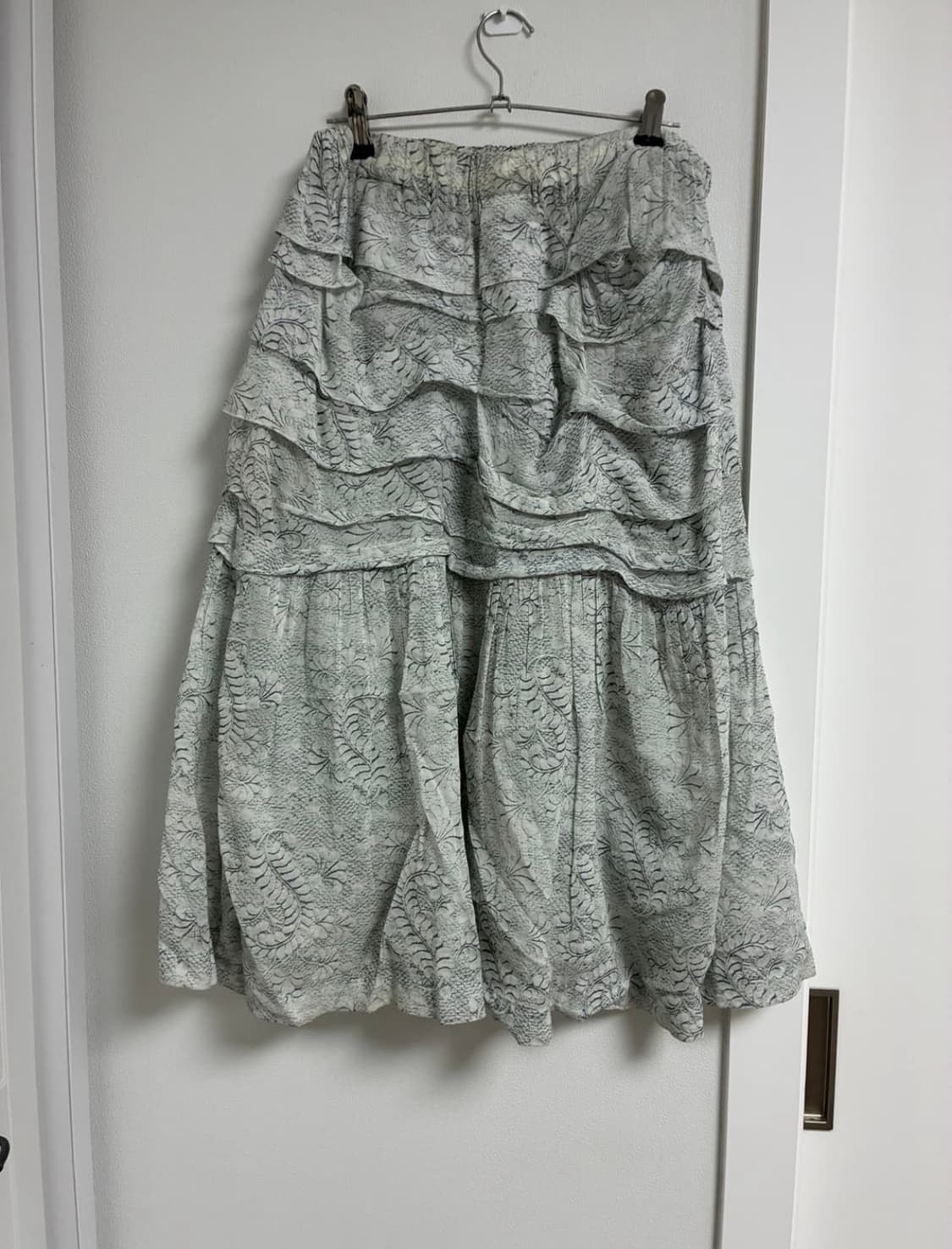 꼼데가르송 패턴 스커트 상품이미지5