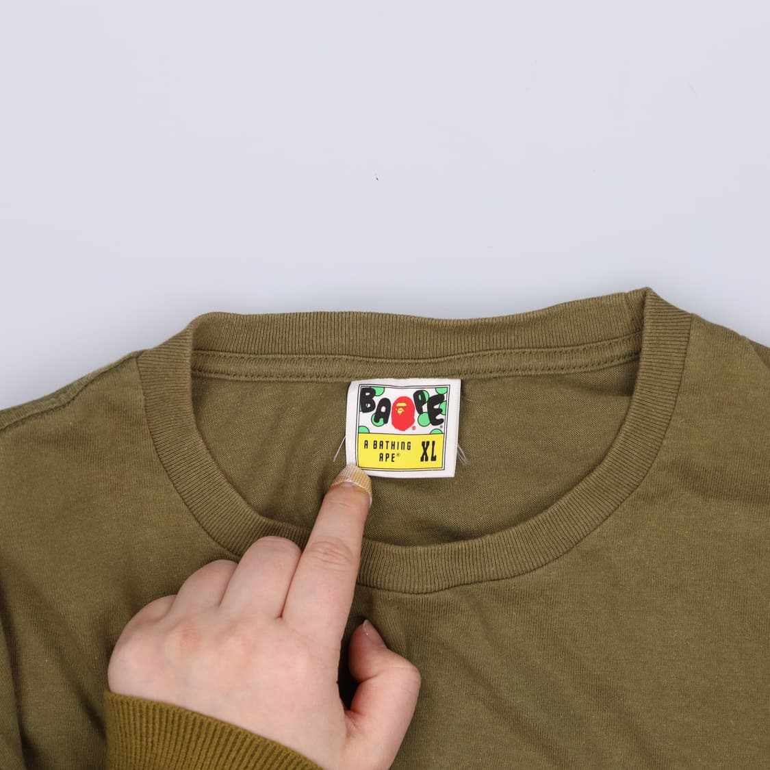 XL 베이프 빈티지 반팔 티셔츠 0227M 상품이미지3