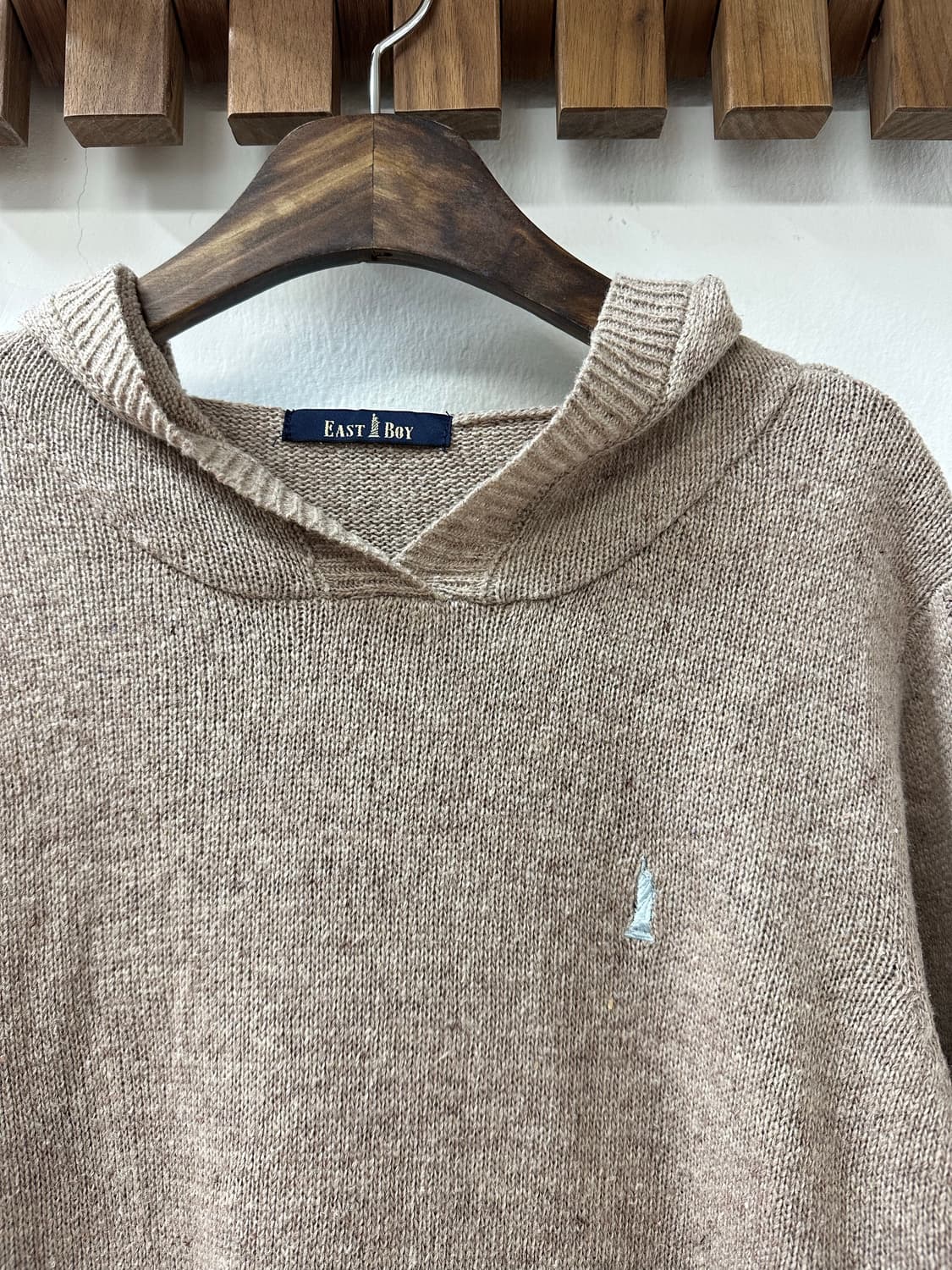 일본빈티지 이스트보이 니트 후드티 상품이미지2
