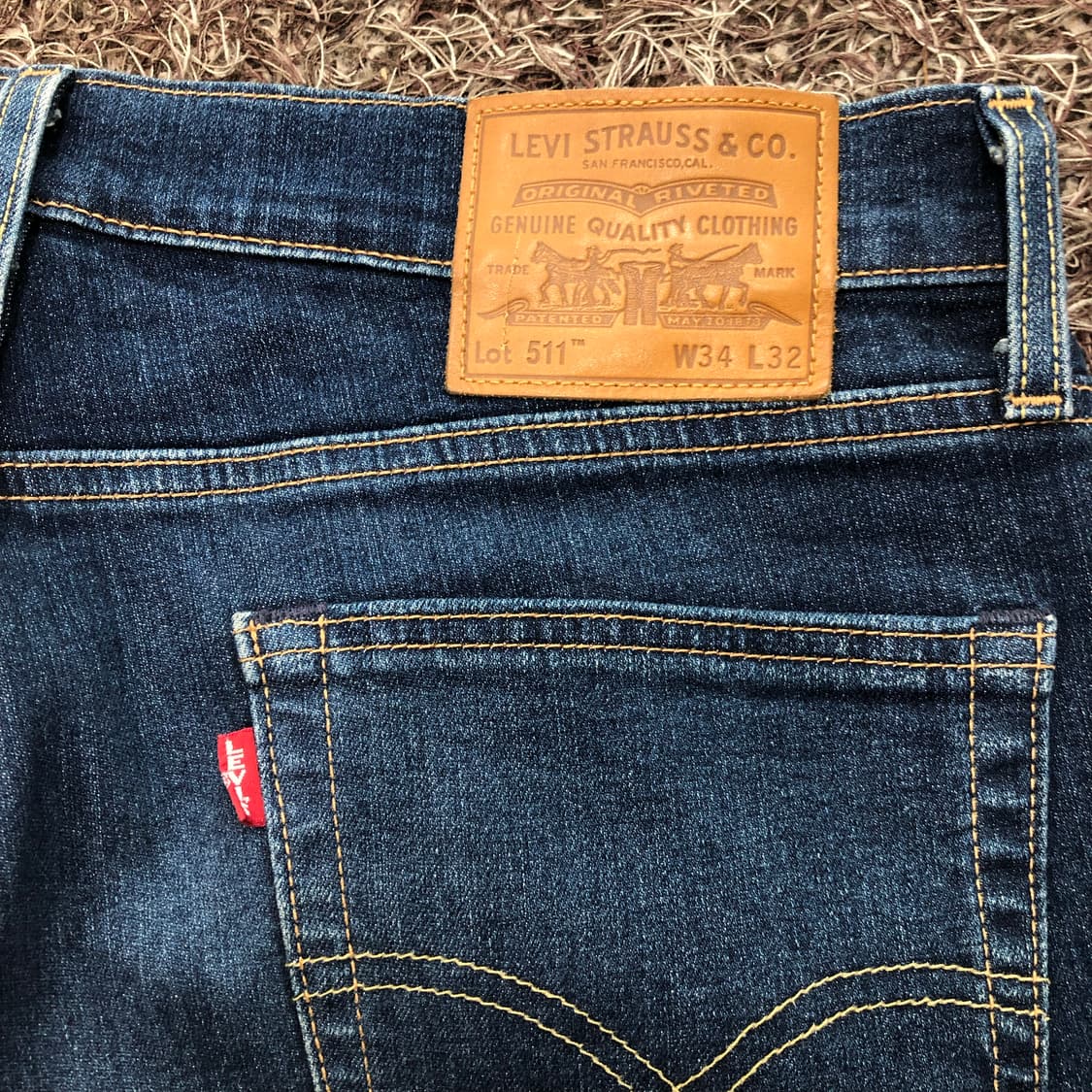 리바이스 511 빅E 워싱 데님 팬츠 상품이미지6