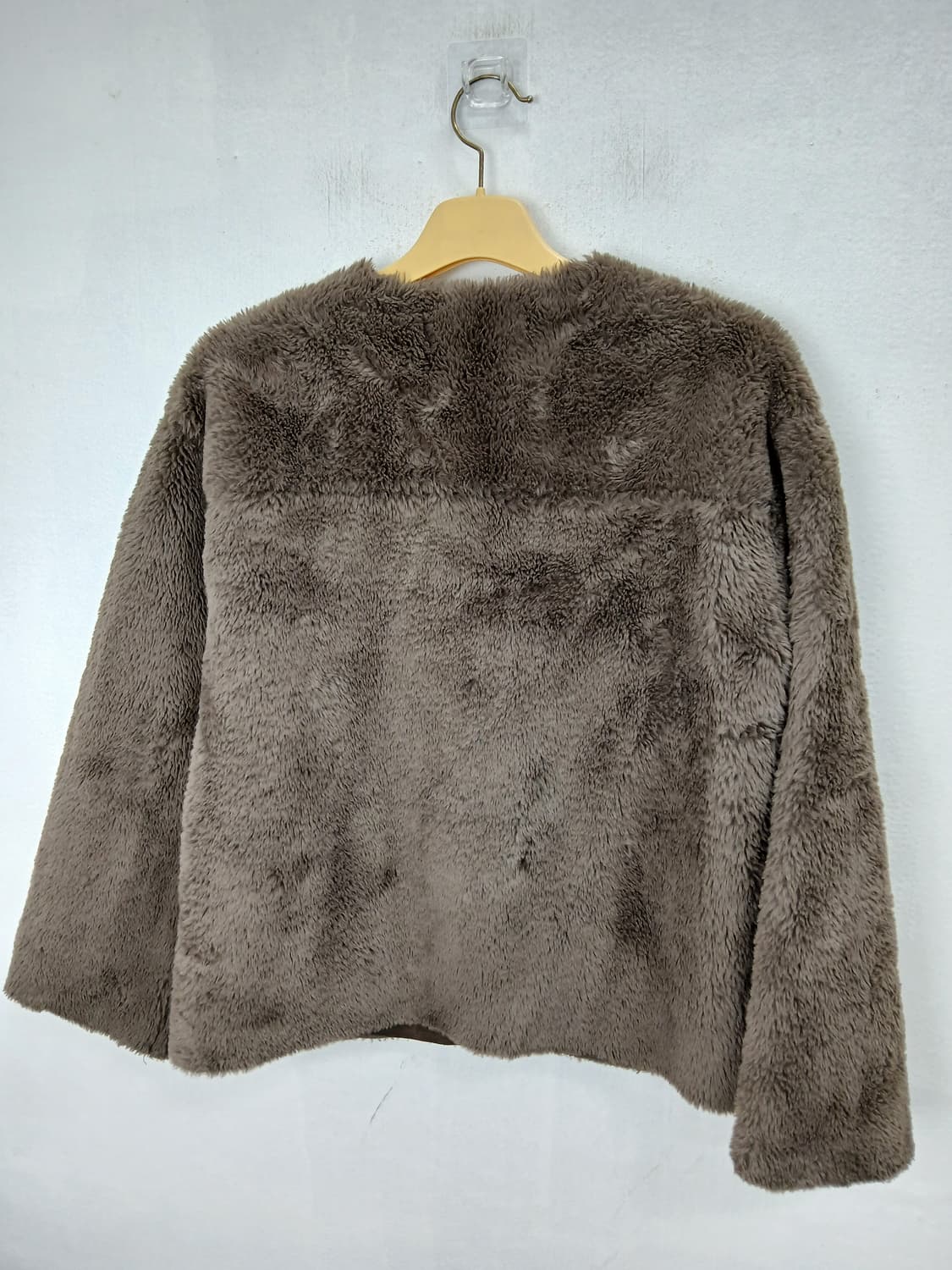 VIVA GLAM 브라운 퍼 자켓 95 M 상품이미지4