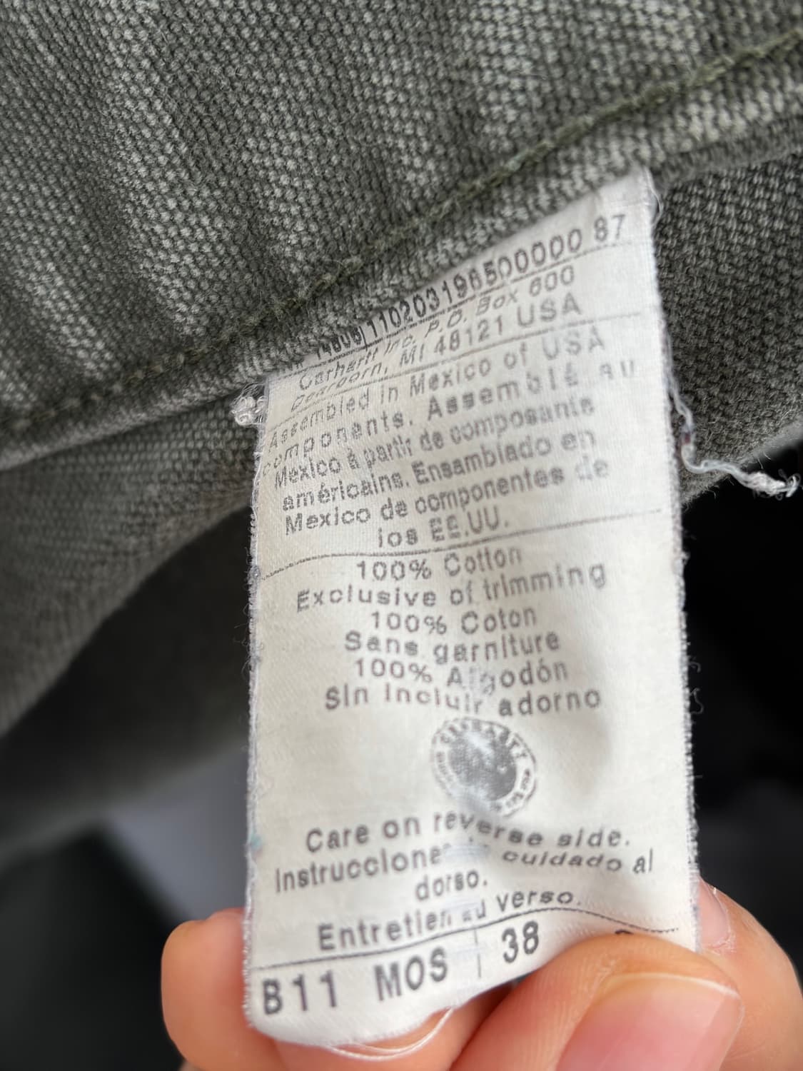 00s 칼하트 카펜터팬츠 상품이미지3