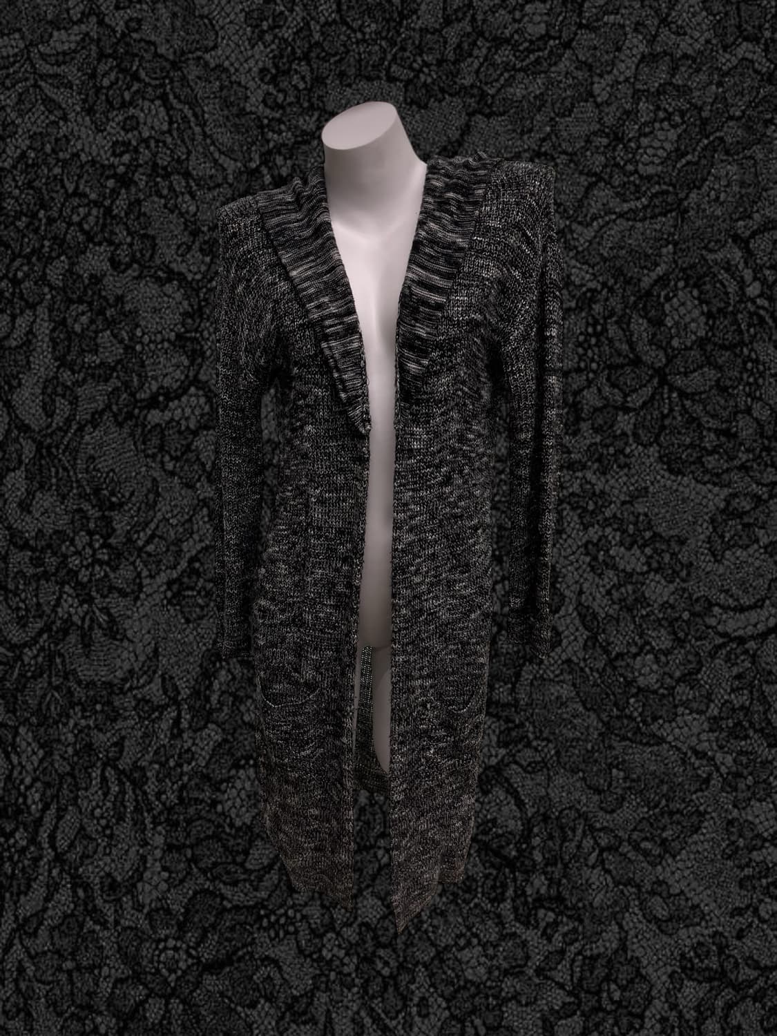 vintage mood long cardigan 상품이미지2