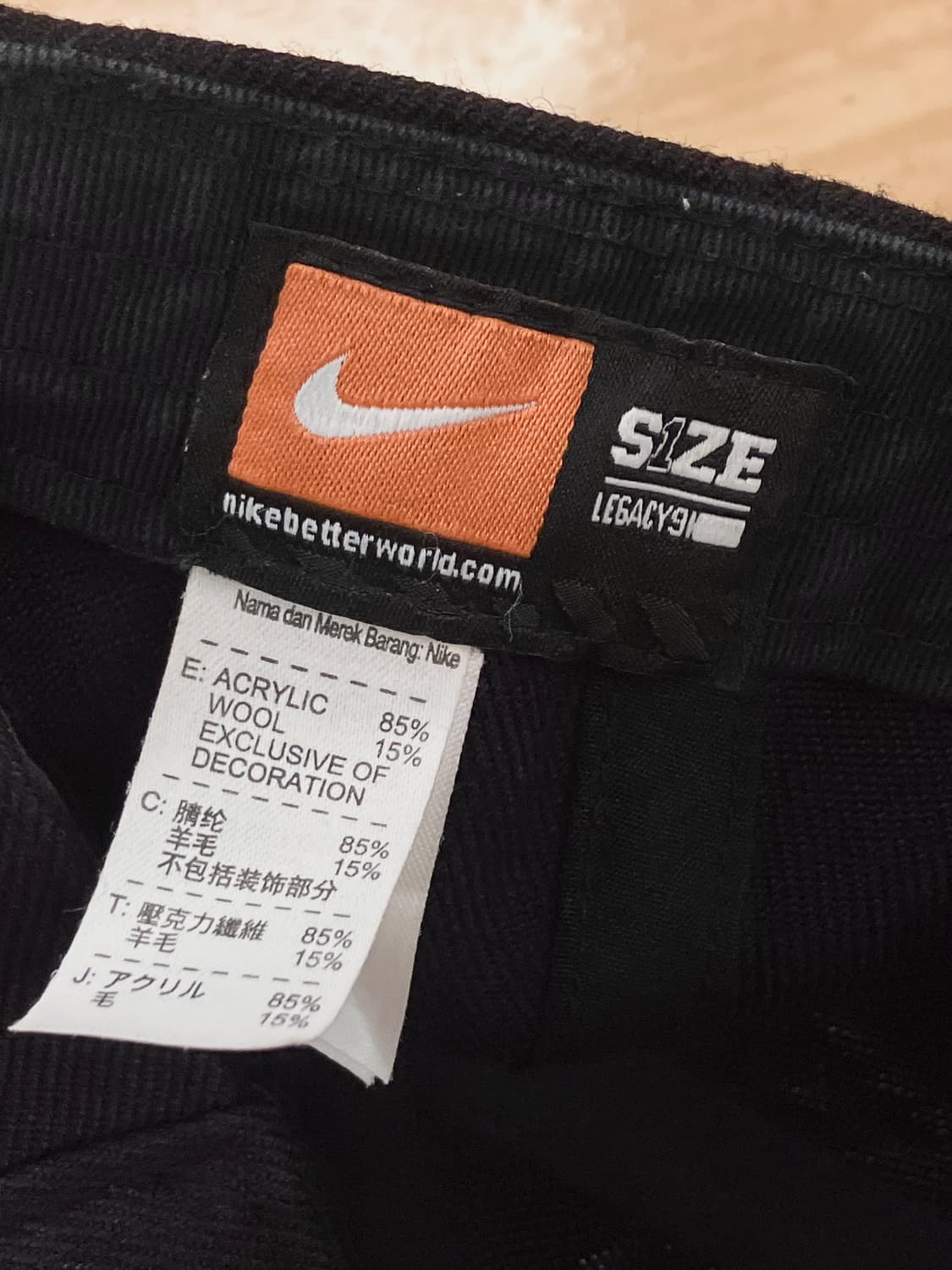 나이키 심플 로고 볼캡 블랙 #csz2943 상품이미지3