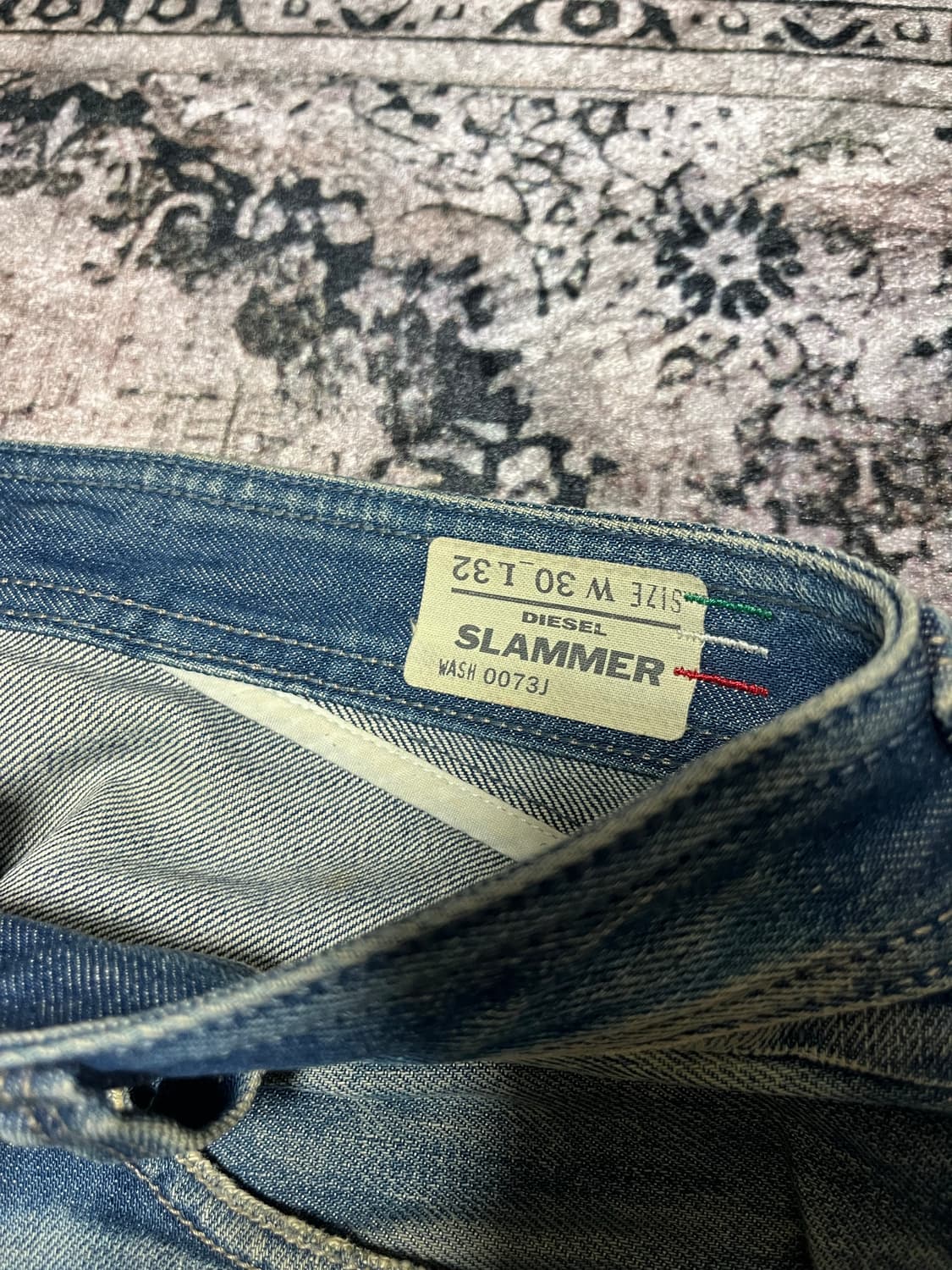 디젤 슬래머 디스트로이드 데님팬츠 30 - 32 상품이미지7