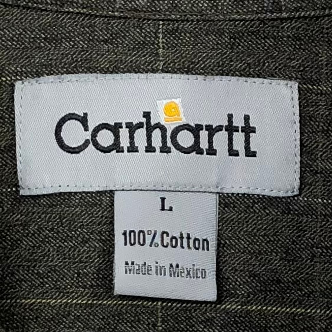 L 칼하트 워크 체크 셔츠 상품이미지3