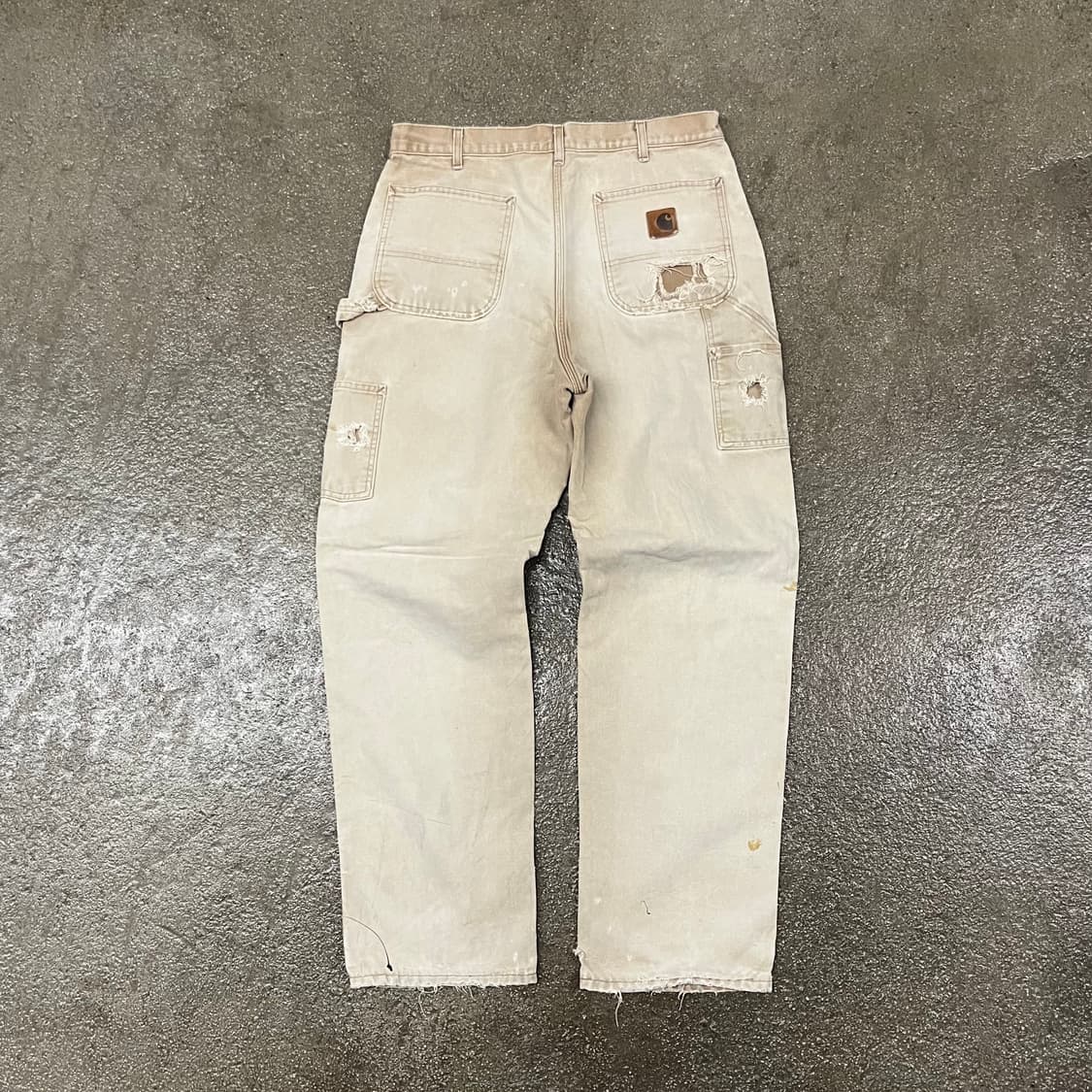 Carhartt B111 플란넬 라인드 카펜터 팬츠 (34“) 상품이미지2