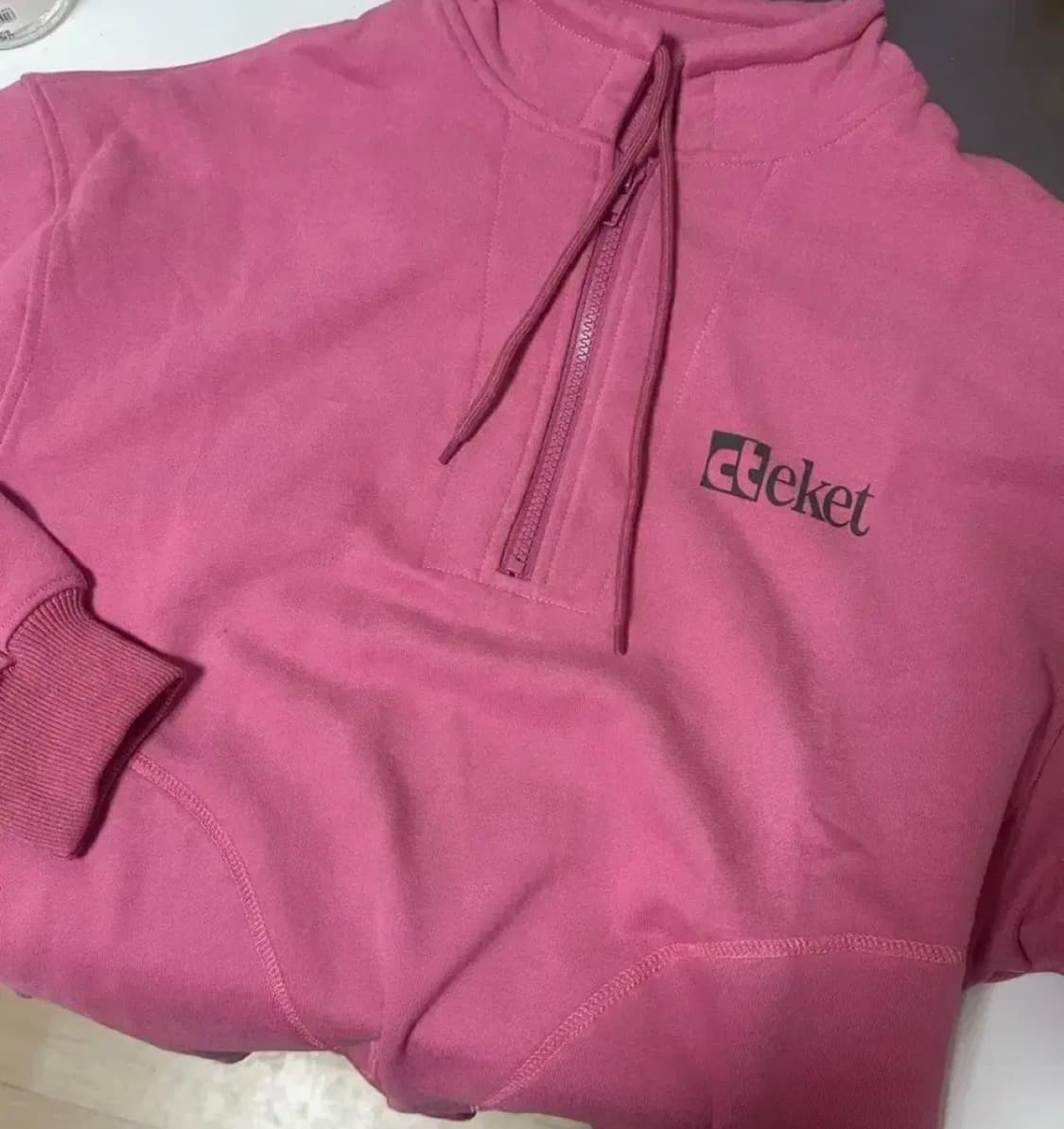 테켓 하프집업 맨투맨 Plan Half Zip-Up Sweatshirt 상품이미지4