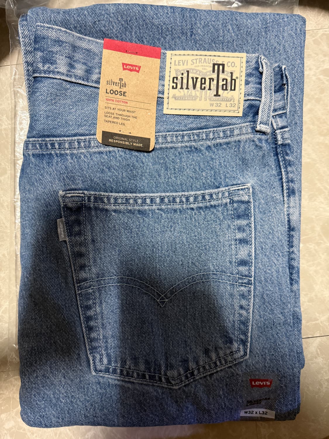 32사이즈 리바이스 실버탭 A3421-0001 상품이미지2