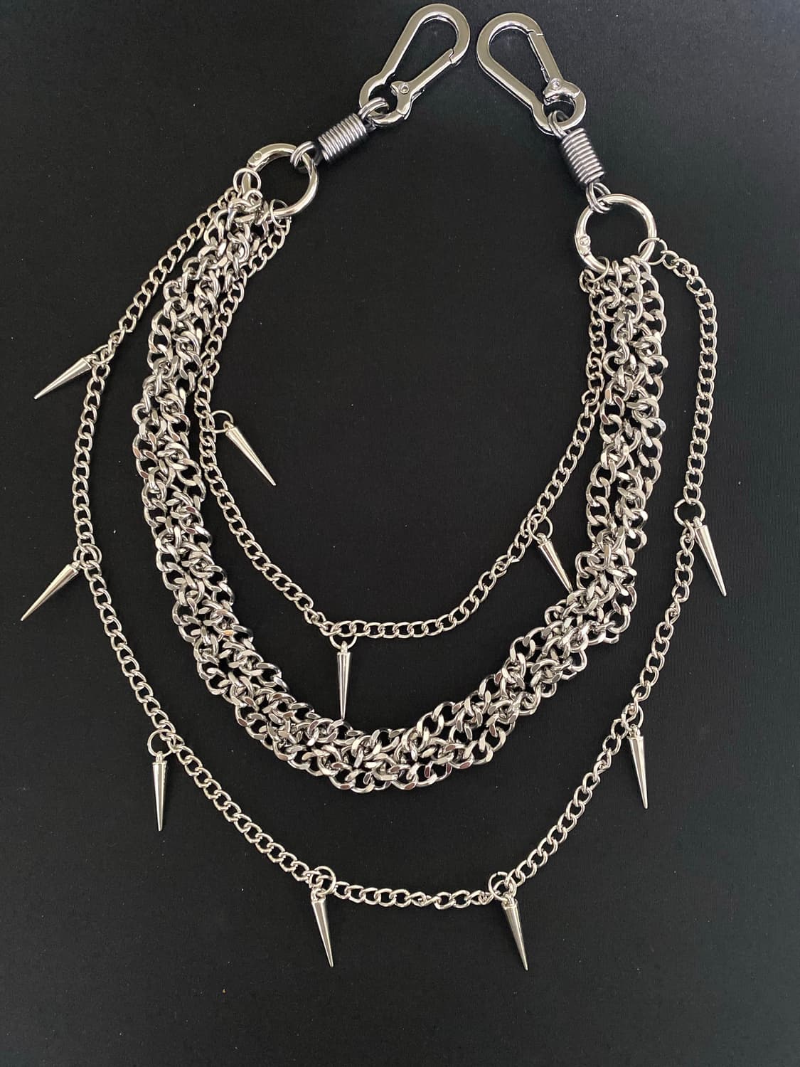 트리플 멀티 레이어 팬츠 체인 상품이미지1