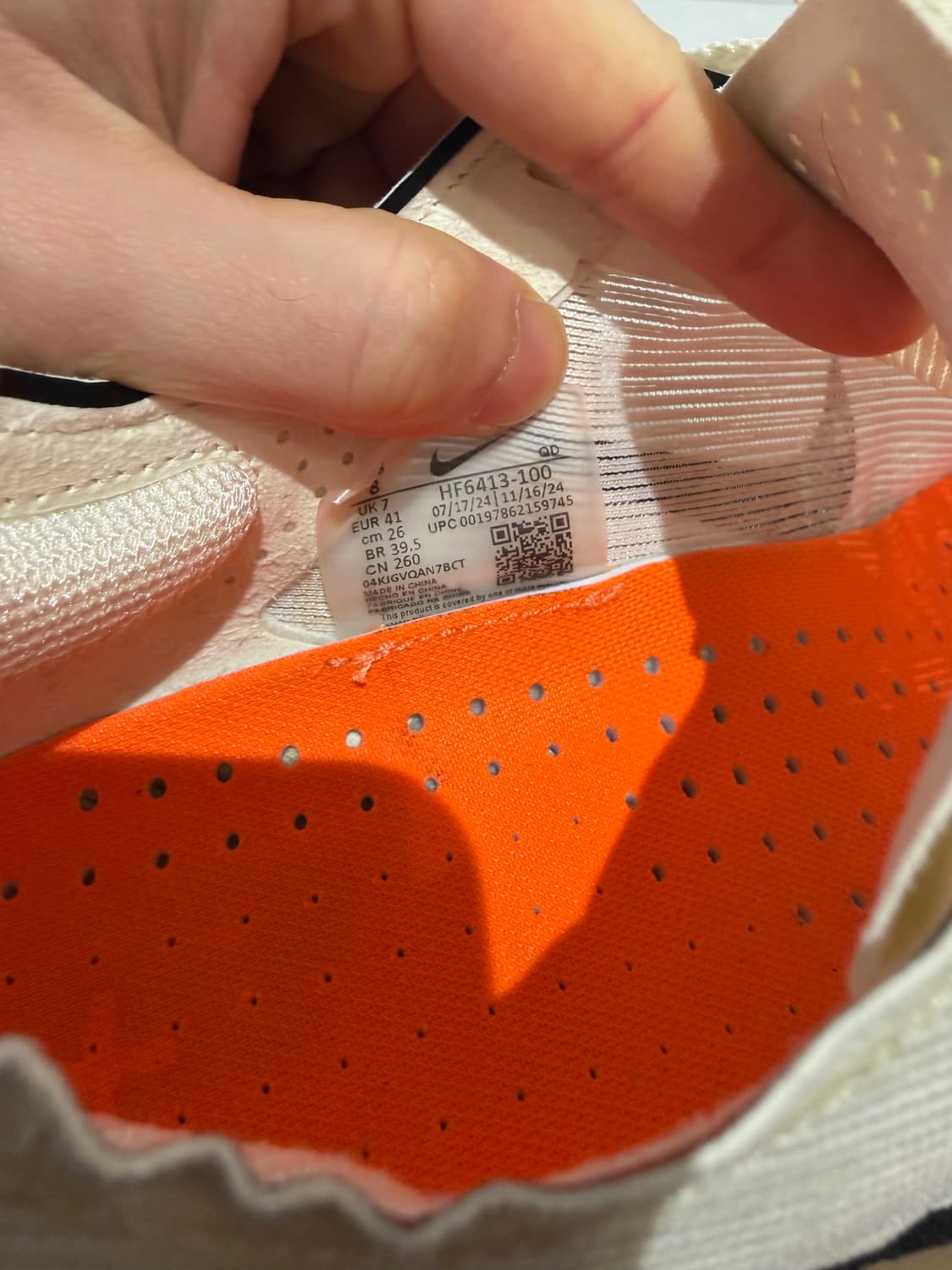 나이키 줌X 베이퍼플라이 넥스트% 4 오렌지 260 상품이미지4