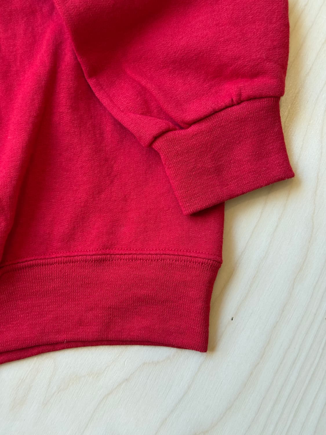 Jerzees Red Crew Sweat shirt 상품이미지3