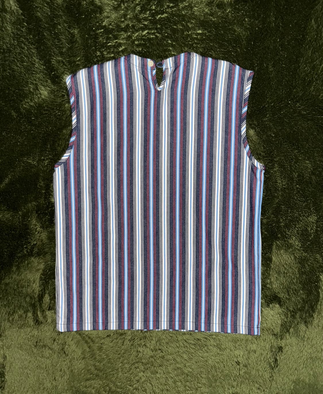 [M] SUNNEI 써네이 스트라이프 슬리브리스 Made In Italy 상품이미지8