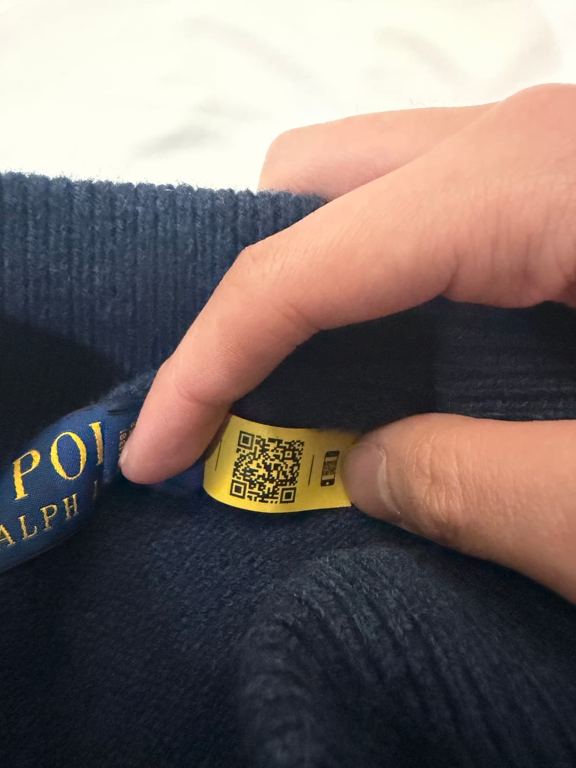 폴로 니트 집업 L 상품이미지3