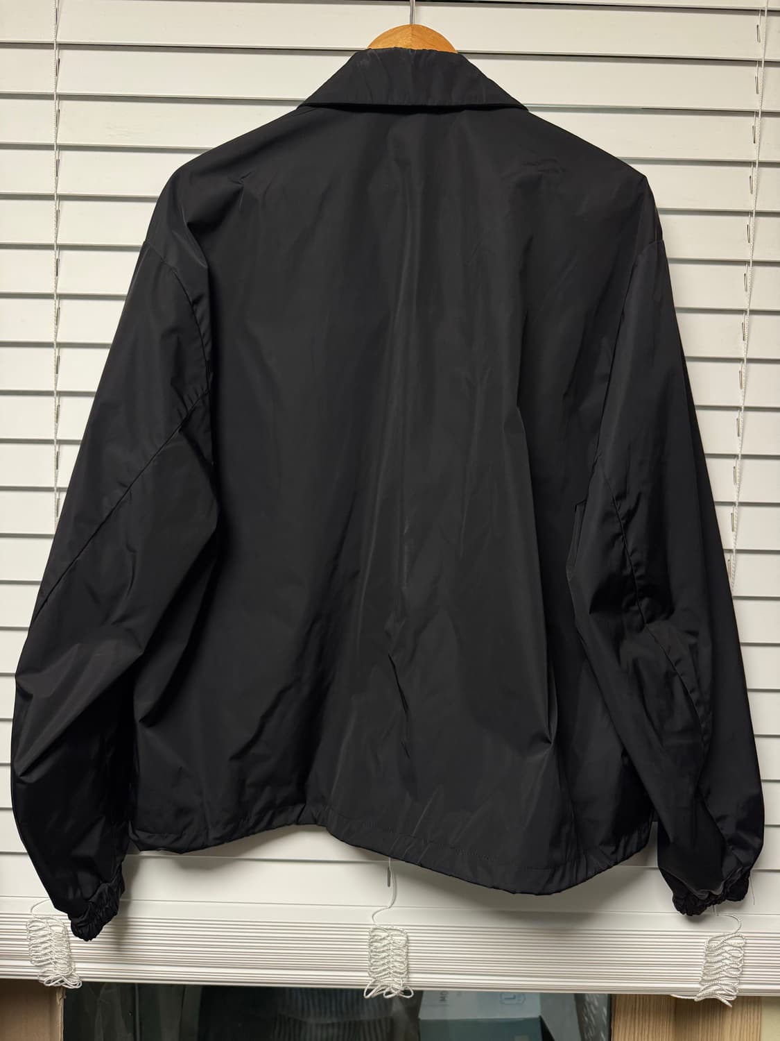 Stein 슈테인 나일론 타프타 집 자켓 블랙 상품이미지4