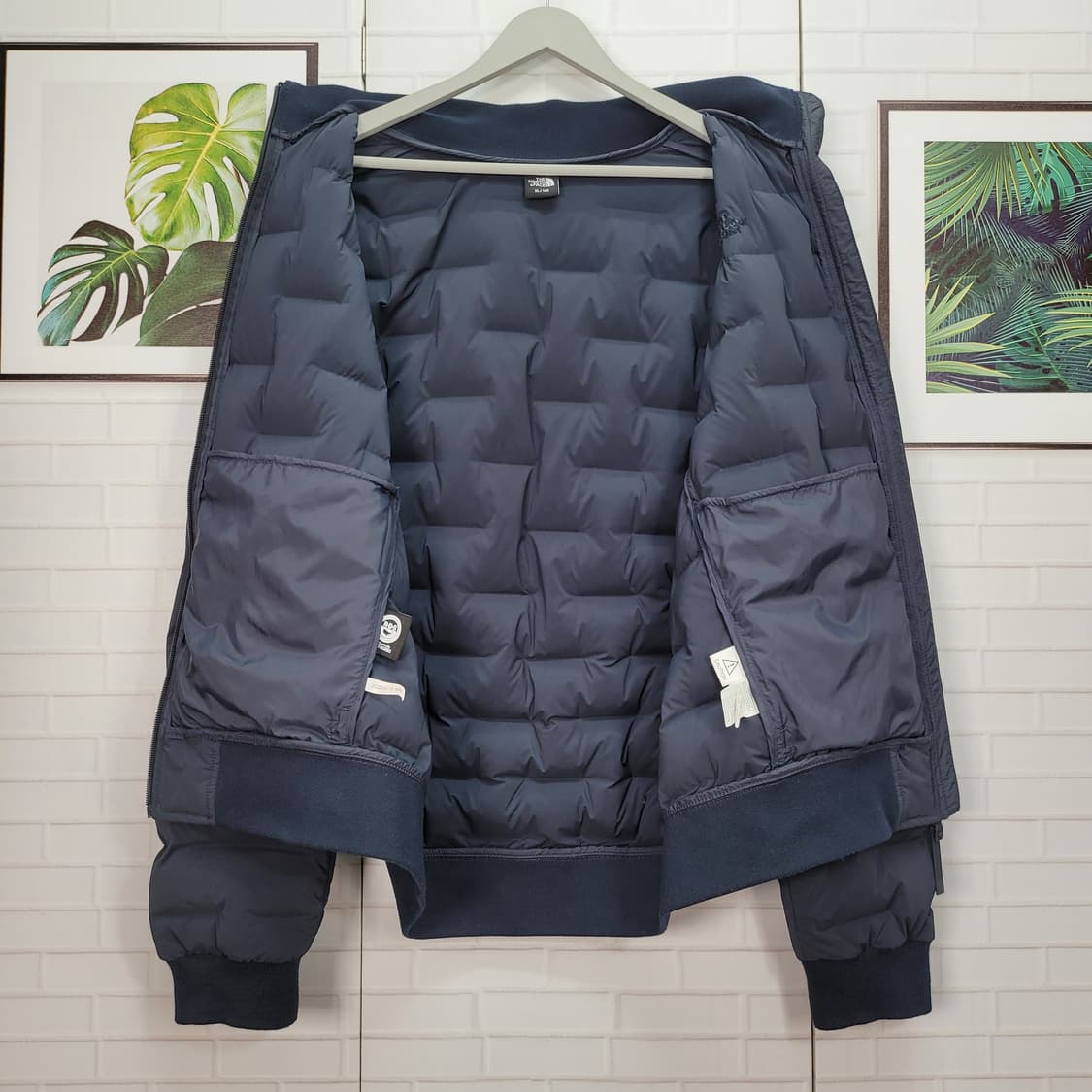 노스페이스 튜브 구스다운 숏 패딩 봄버 자켓 XL(105) 사이즈 상품이미지6